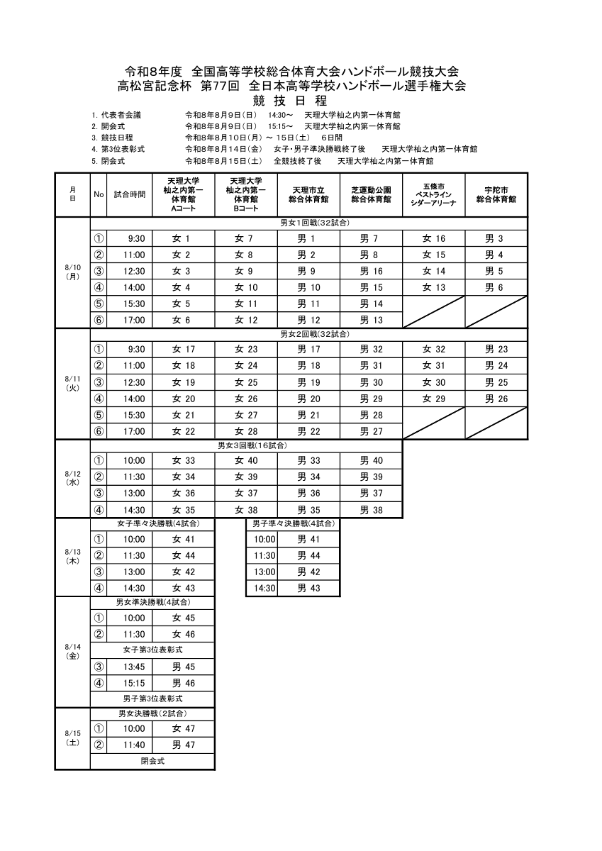 競技日程.pdfの1ページ目のサムネイル