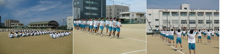 学年練習３年生1